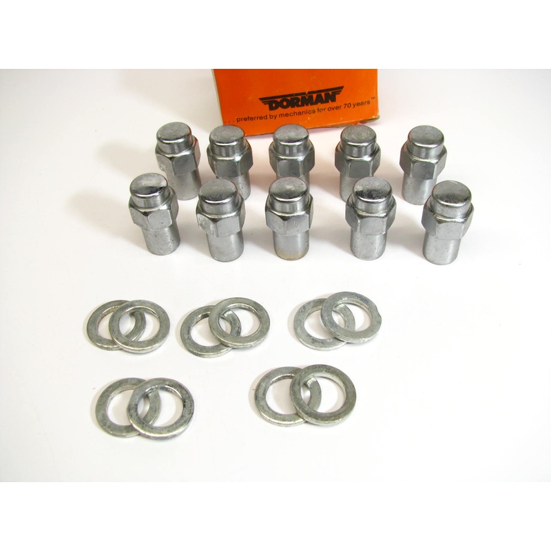 (10) Dorman 611-106 Mag Standard Wheel Lug Nut - 1/2-20''