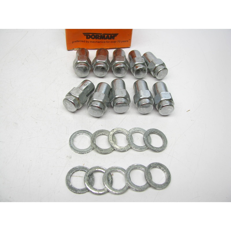 (10) Dorman 611-108 Mag Standard Wheel Lug Nut - M12-1.5
