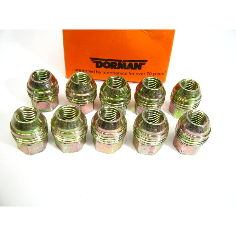 (10) Dorman 611-109 Wheel Lug Nuts - M12-1.50 X 21mm Hex