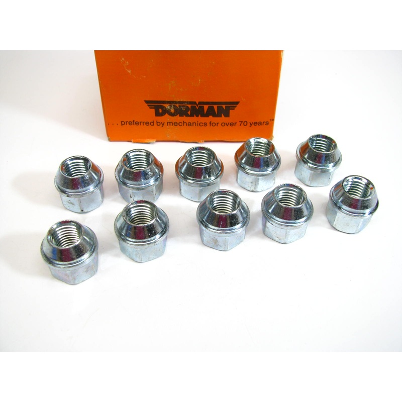 (10) Dorman 611-112 Wheel Lug Nuts - M12-1.5 X 19mm