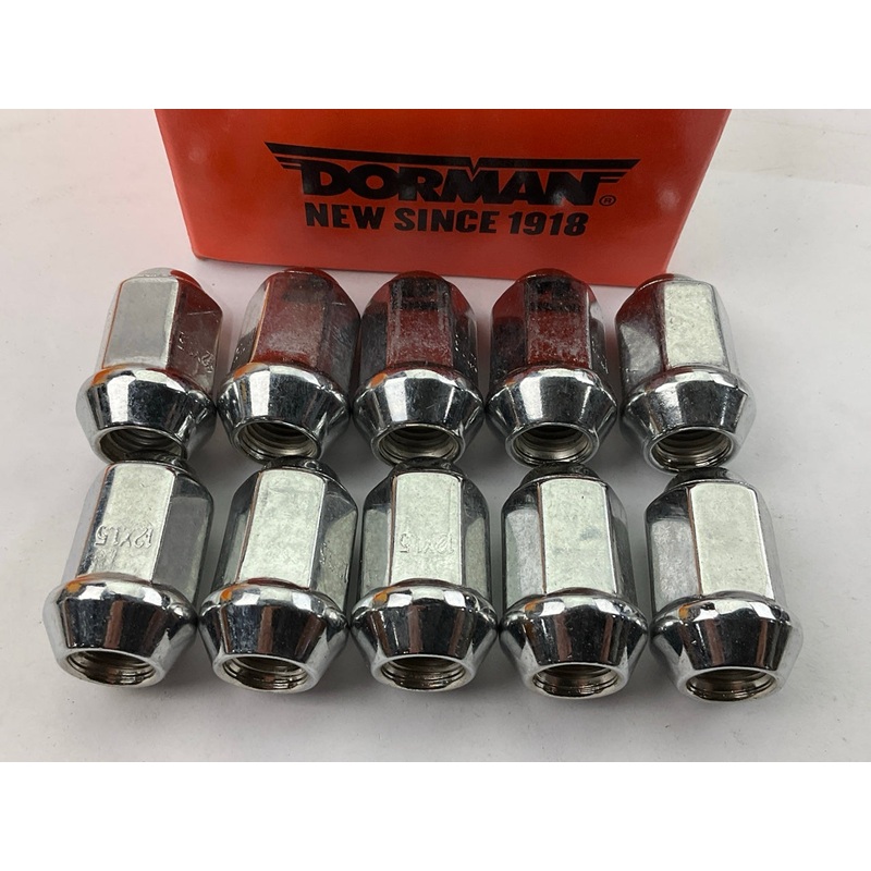 (10) Dorman 611-136 Wheel Lug Nuts