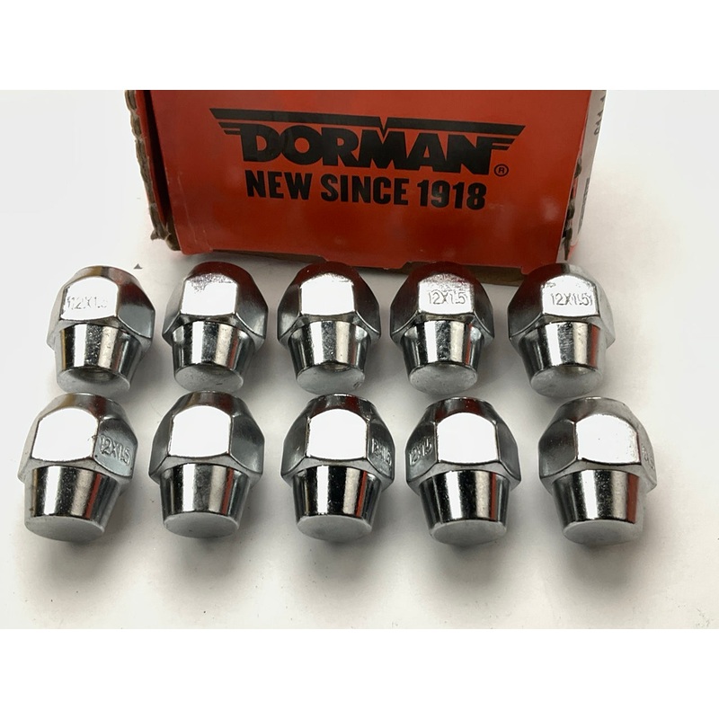 (10) Dorman 611-141 Wheel Lug Nuts