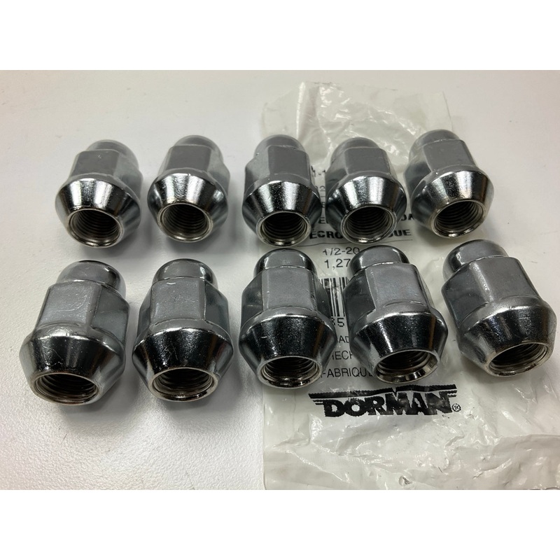 (10) Dorman 611-153 Wheel Lug Nuts