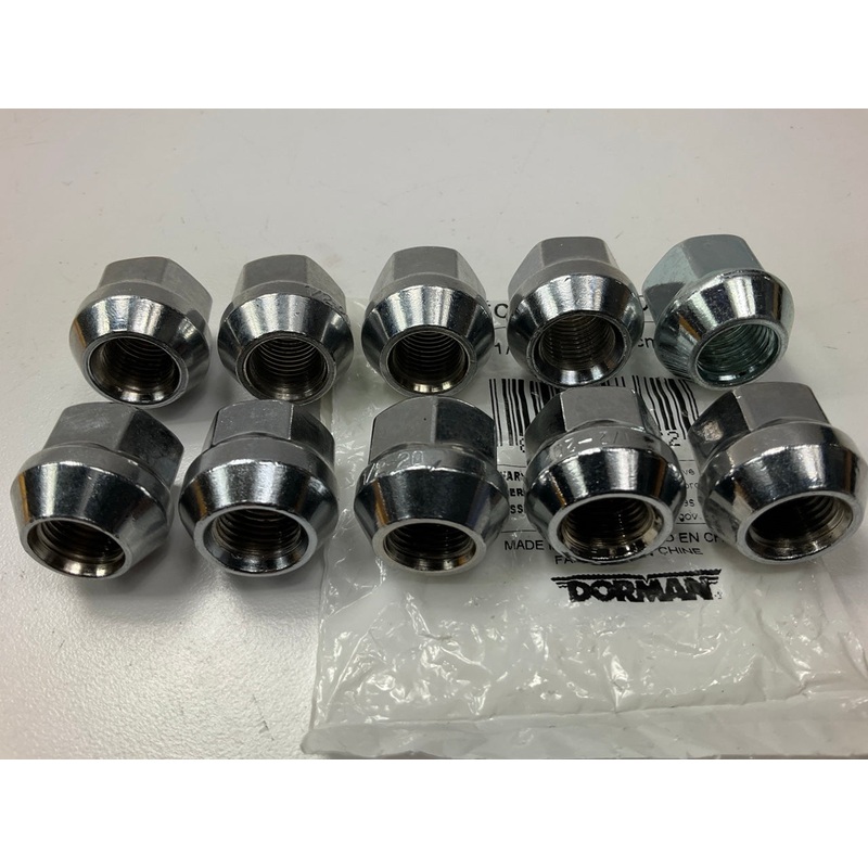 (10) Dorman 611-154 Wheel Lug Nuts