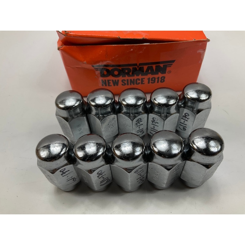(10) Dorman 611-170 Wheel Lug Nuts