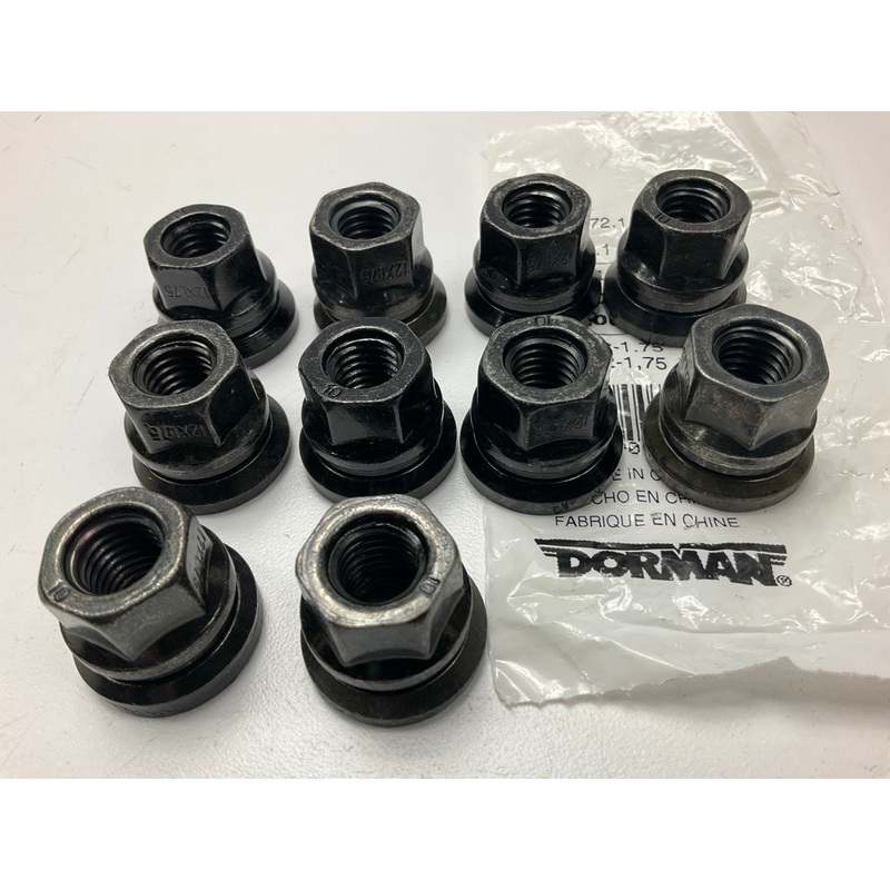 (10) Dorman 611-172 Wheel Lug Nuts