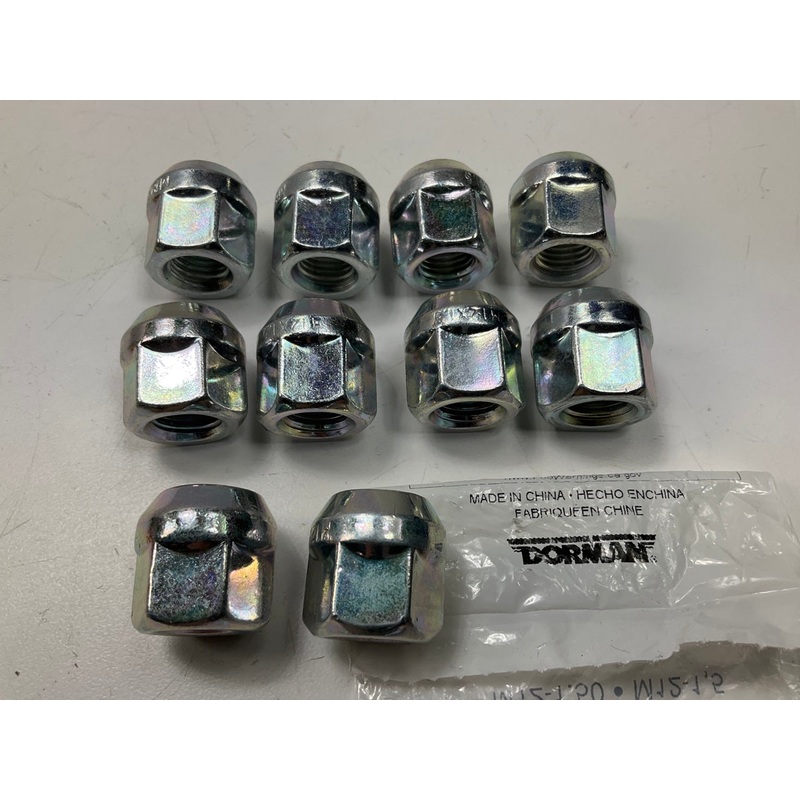 (10) Dorman 611-183 Wheel Lug Nuts