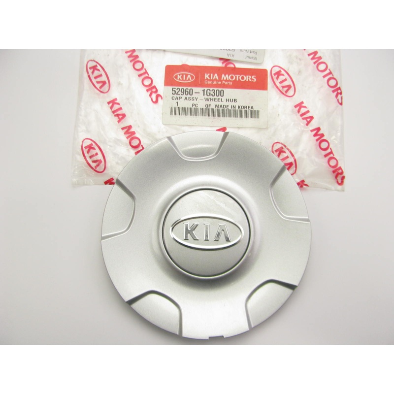 (1) NEW GENUINE Wheel Center Cap OEM For 2006-2007 Kia Rio 14'' Wheel 529601G300