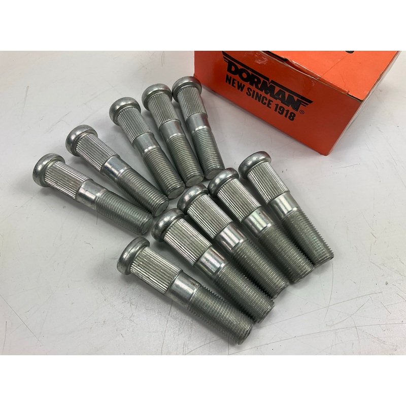 (10) Dorman 610-071 Rear Wheel Lug Studs - DUALLY (DRW) ONLY