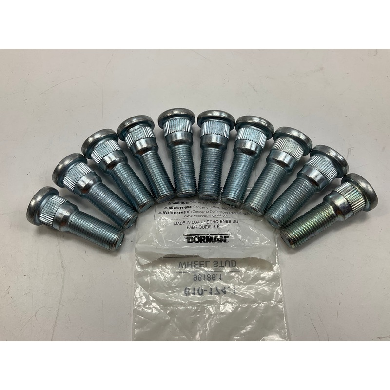 (10) Dorman 610-174 Wheel Lug Studs