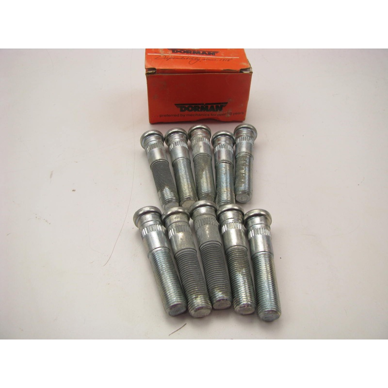 (10) Dorman 610-223 Front Wheel Lug Studs For 1967-1976 Ford P-350 1975-76 P-400