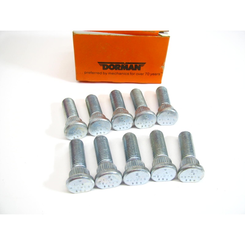 (10) Dorman 610-239 Wheel Lug Studs - Front
