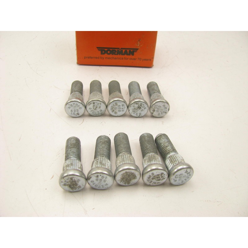 (10) Dorman 610-253 Wheel Lug Studs - Front / Rear