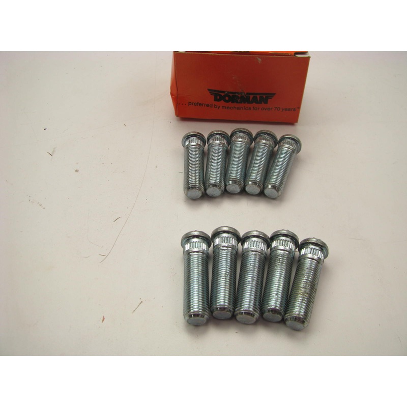 (10) Dorman 610-258 Wheel Lug Studs - Front / Rear