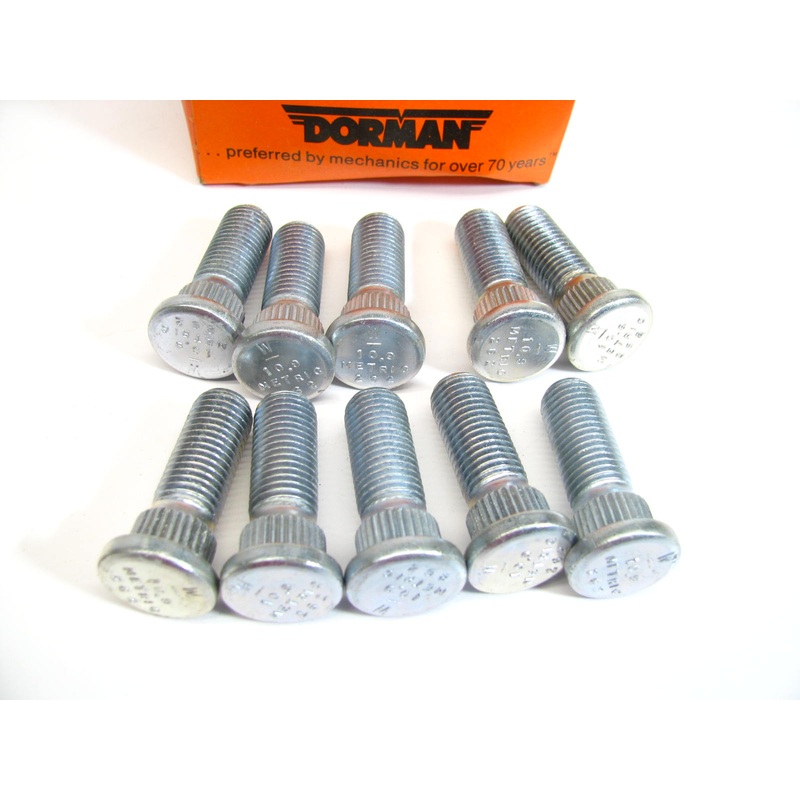 (10) Dorman 610-262 Wheel Lug Studs - Front / Rear