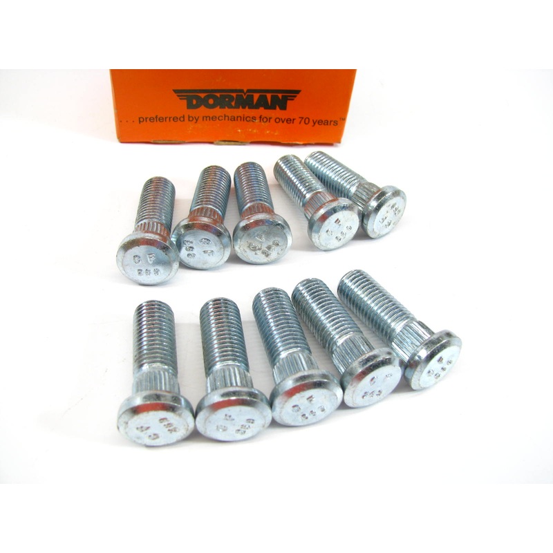(10) Dorman 610-269 Wheel Lug Studs - Front / Rear