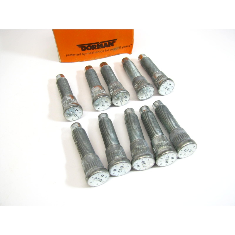 (10) Dorman 610-290 Wheel Lug Studs - Front / Rear