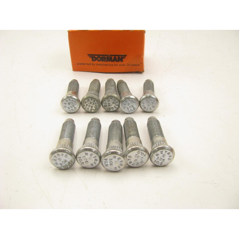 (10) Dorman 610-306 Wheel Lug Studs - Front