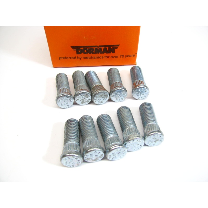 (10) Dorman 610-324 Wheel Lug Studs - Front / Rear