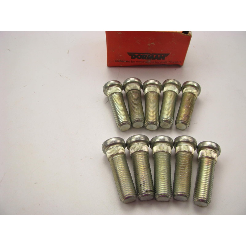 (10) Dorman 610-327 Wheel Lug Studs - Front