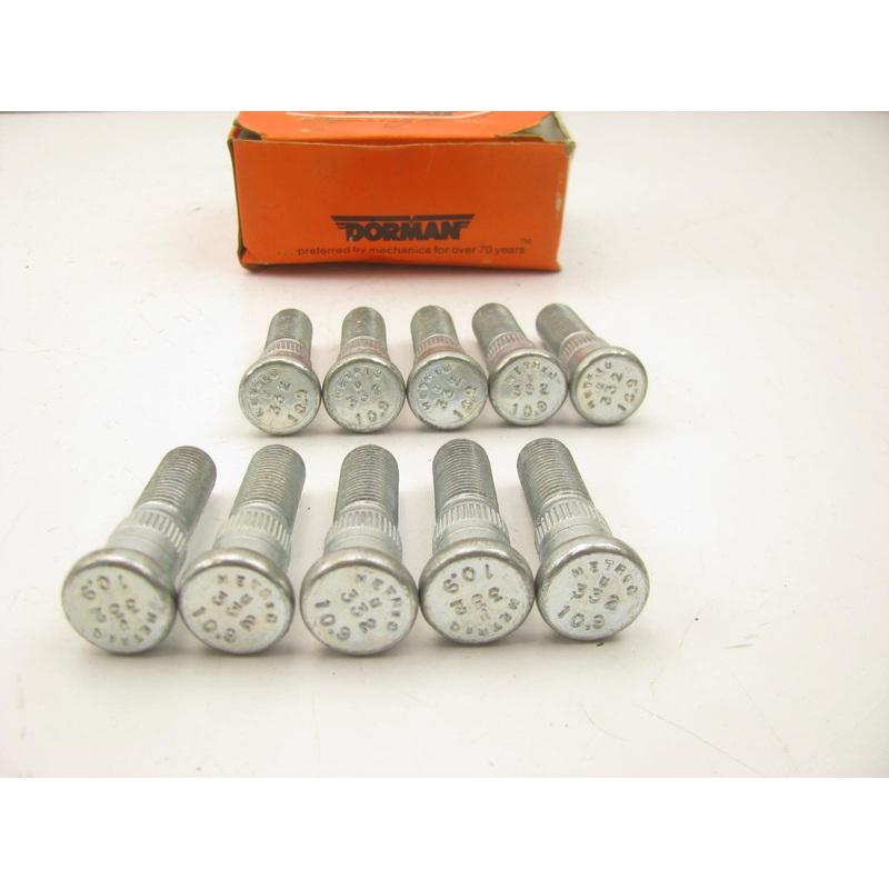 (10) Dorman 610-332 Wheel Lug Studs