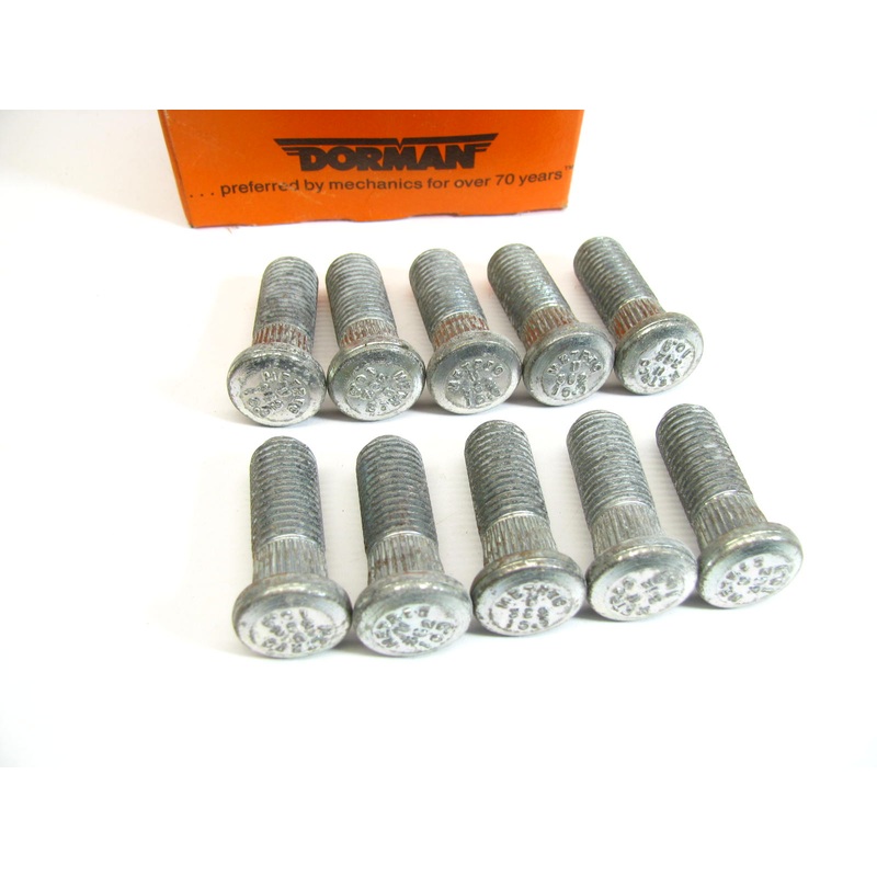 (10) Dorman 610-362 Wheel Lug Studs - Front