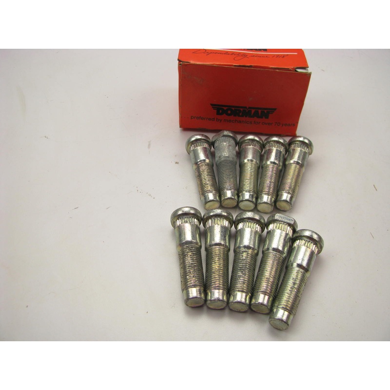 (10) Dorman 610-366 Wheel Lug Studs - Front