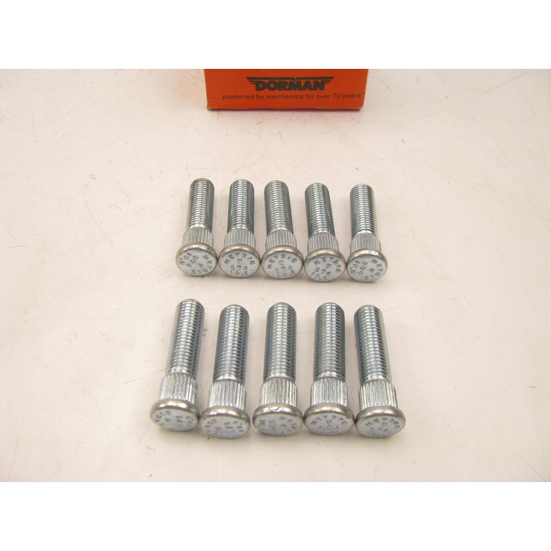 (10) Dorman 610-374 Wheel Lug Studs - Front