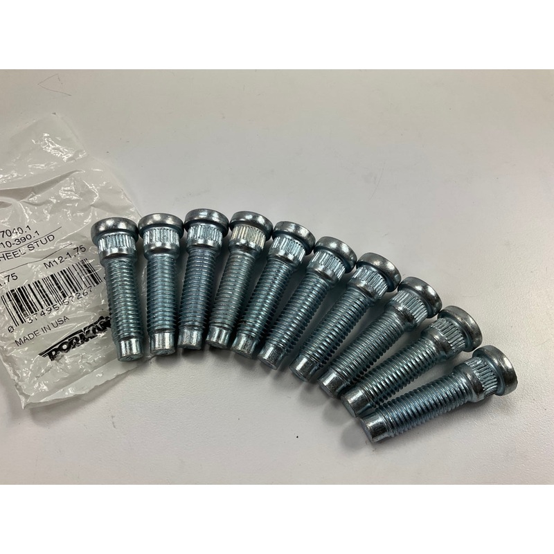 (10) Dorman 610-390 Wheel Lug Studs