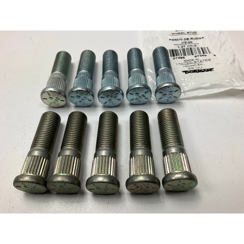 (10) Dorman 610-394 Wheel Lug Studs