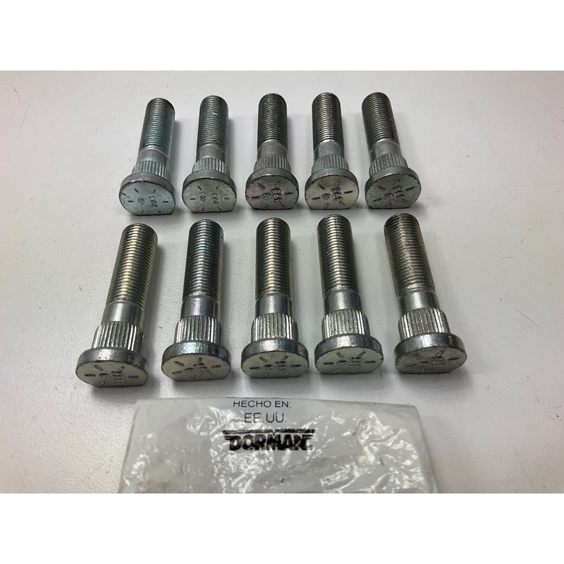 (10) Dorman 610-395 Wheel Lug Studs