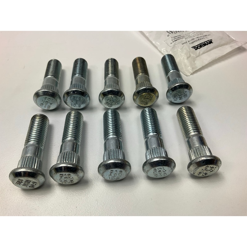 (10) Dorman 610-518 Wheel Lug Studs