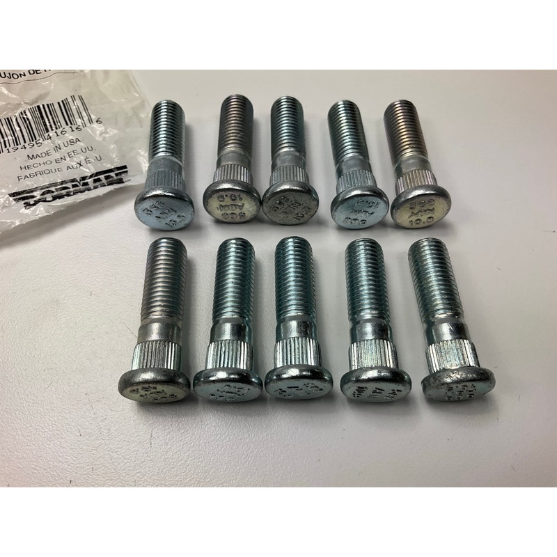 (10) Dorman 610-568 Wheel Lug Studs