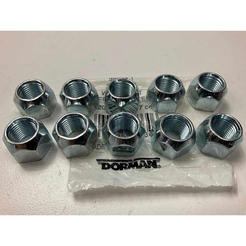 (10) Dorman 611-027 Wheel Lug Nuts