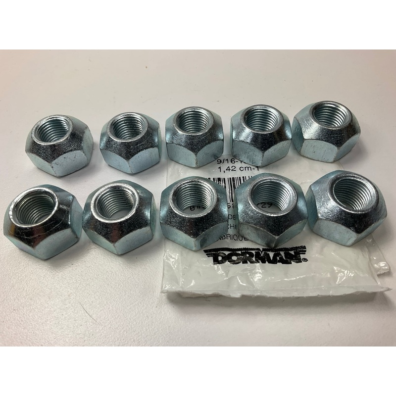 (10) Dorman 611-053 Wheel Lug Nuts