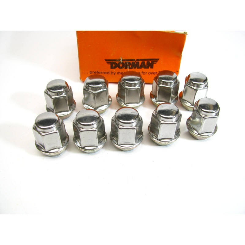 (10) Dorman 611-074 Wheel Lug Nuts - Front / Rear