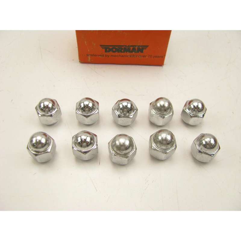 (10) Dorman 611-076 Acorn Wheel Lug Nut - M12-1.25 X 19mm Hex