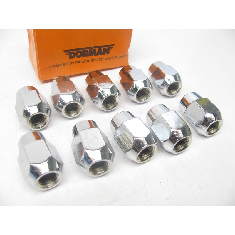 (10) Dorman 611-078 Wheel Lug Nuts - M12-1.5 X 21mm Hex