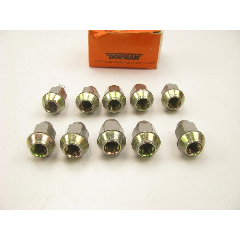 (10) Dorman 611-084 Wheel Lug Nut - M12-1.5 X 19MM Hex