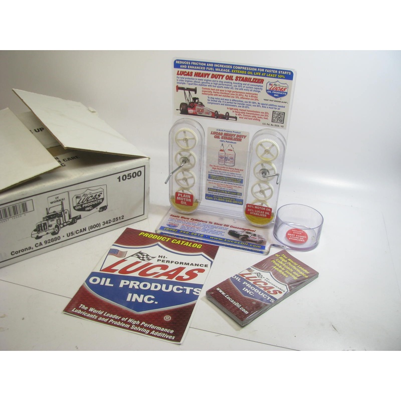 Lucas 10500 Heavy Duty Oil Stabilizer Demonstrator Purchase Display Type 2