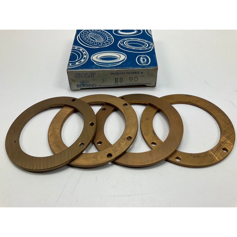 M-N  MB90  Crankshaft Thrust Washer Kit Of (4) For Continental F-Series L Head