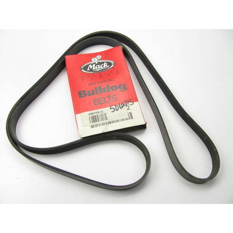 Mack OEM 20870818 Serpentine Belt - 0.807'' X 72.03'' - 6 Ribs
