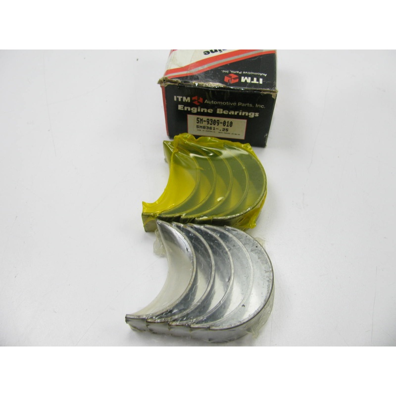 ITM 5M-9309-010 Main Bearings .010'' For 1983-2001 Toyota 2SELC 3SFE 3SGELC 5SFE
