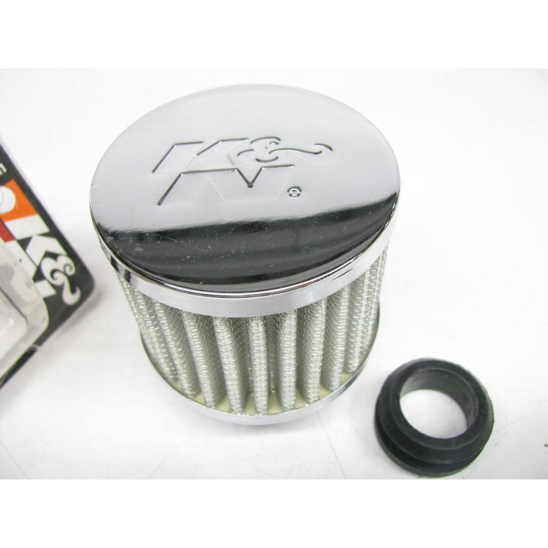K&N 62-1590WT Crankcase Vent Air Filter Breather - 2.5'' Tall X 3.0'' OD
