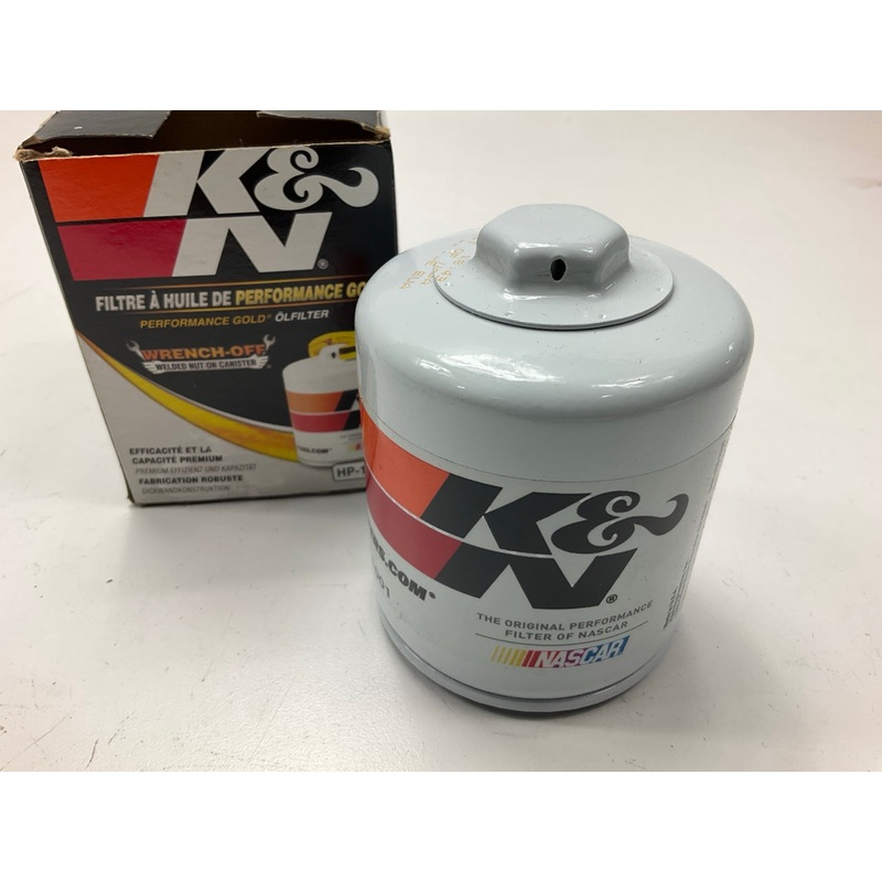 K&N Filters HP-1001 Performance Gold Engine Oil Filter