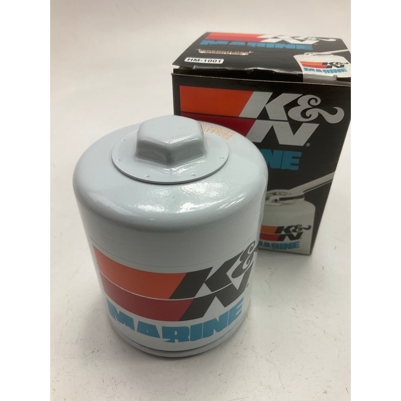 K&N HM1001 Marine Oil Filter For Mercury MerCruiser 4.3 Sterndrive V6 35-883702K