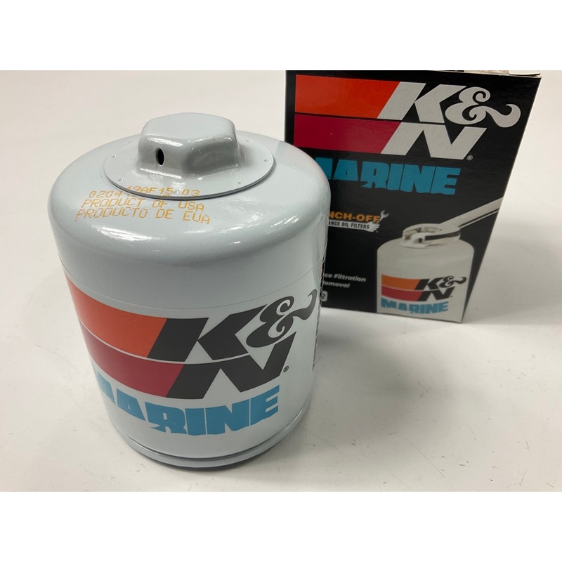 K&N HM1002 Marine Oil Filter Replaces Wix 57000, E719432112, 551116, B7287