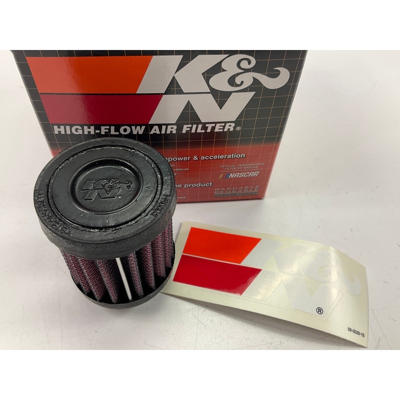 K&N RU3630 Crankcase Vent Breather Filter - Clamp-On, 3/4'' Flange, 2.5'' Tall