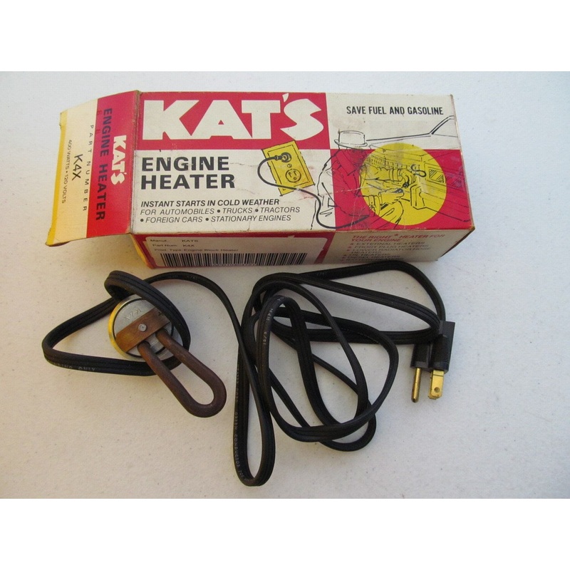 Kats K4X / 10425 Plug-in Engine Freeze Plug Block Heater - 400 Watts, 120 Volts