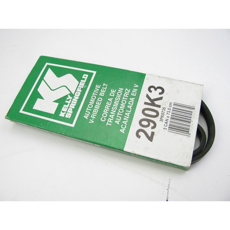 Kelly-springfield 290K3 Serpentine Belt - 0.42'' X 29.50'' - 3 Ribs